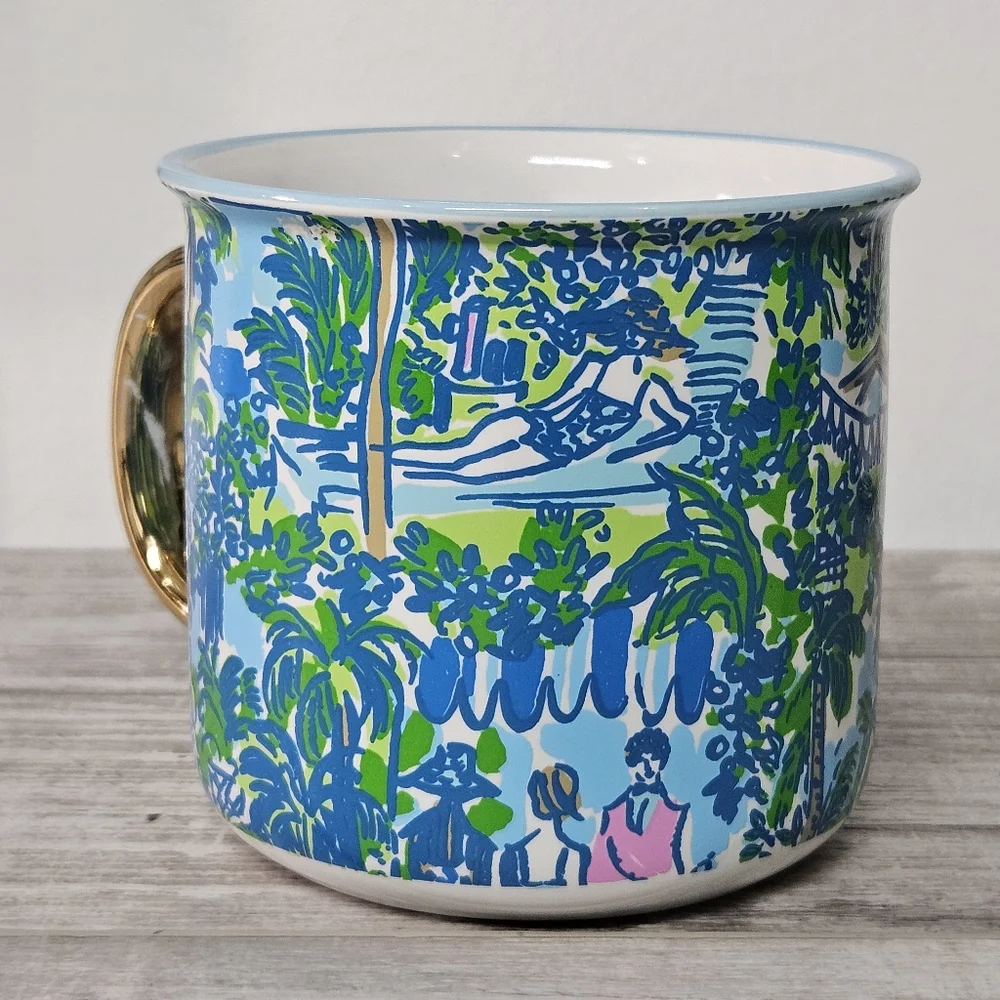 Lilly Pulitzer Ceramic Coffee Tea Mug 
